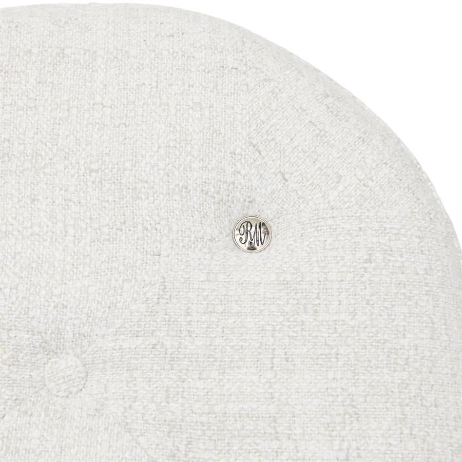 Bowery Footstool Antique White