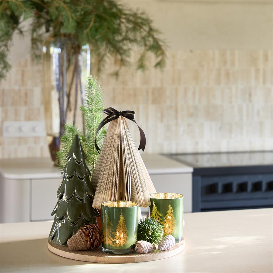 Winter Garden Tree LED green L