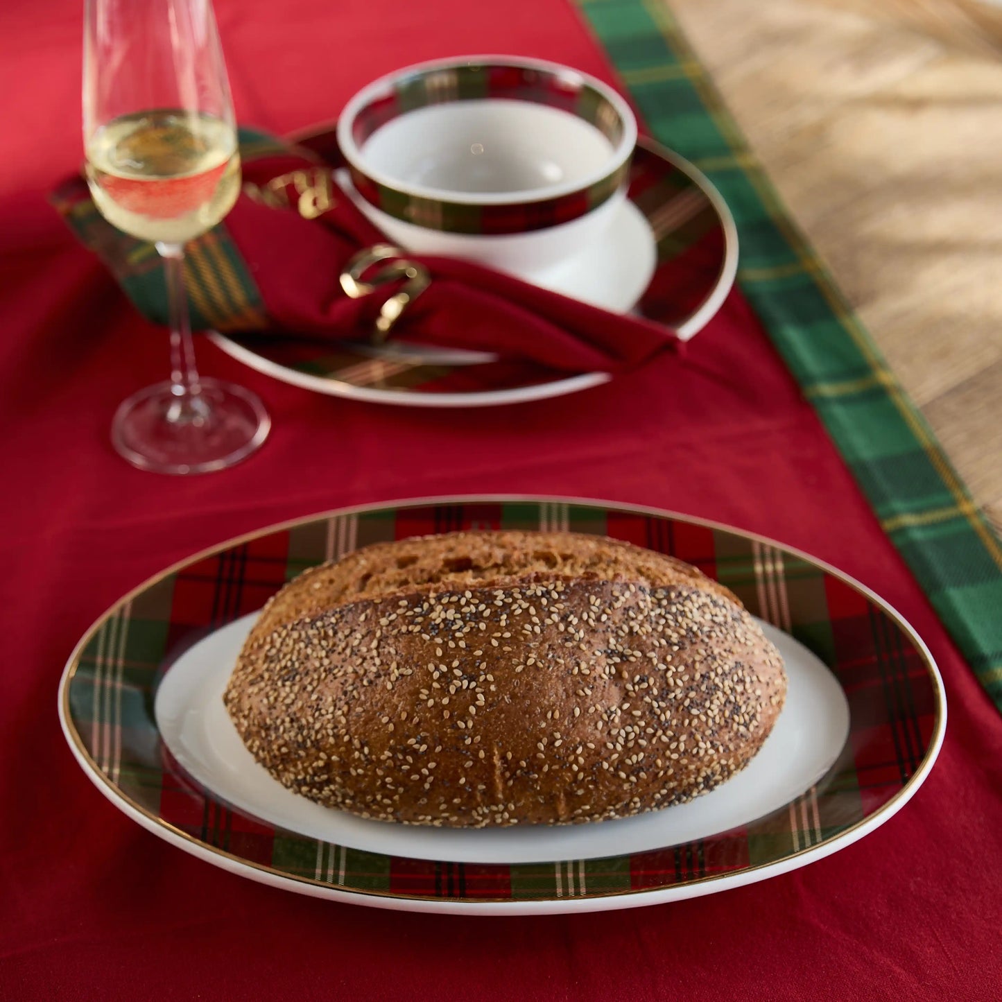 RM Classic Tartan Serving Plate