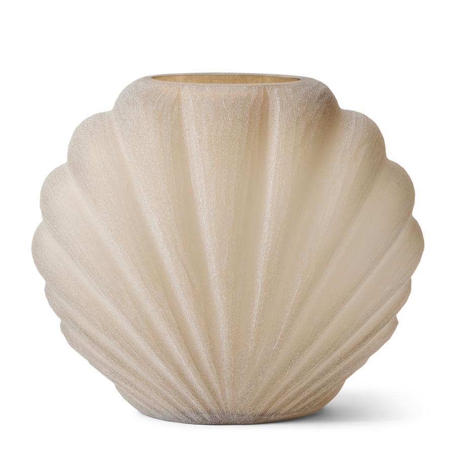 Vase Coquillage Givré M