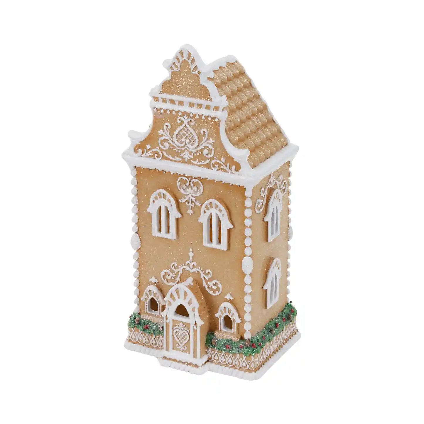 Led XMas Gingerbread House 34,5cm