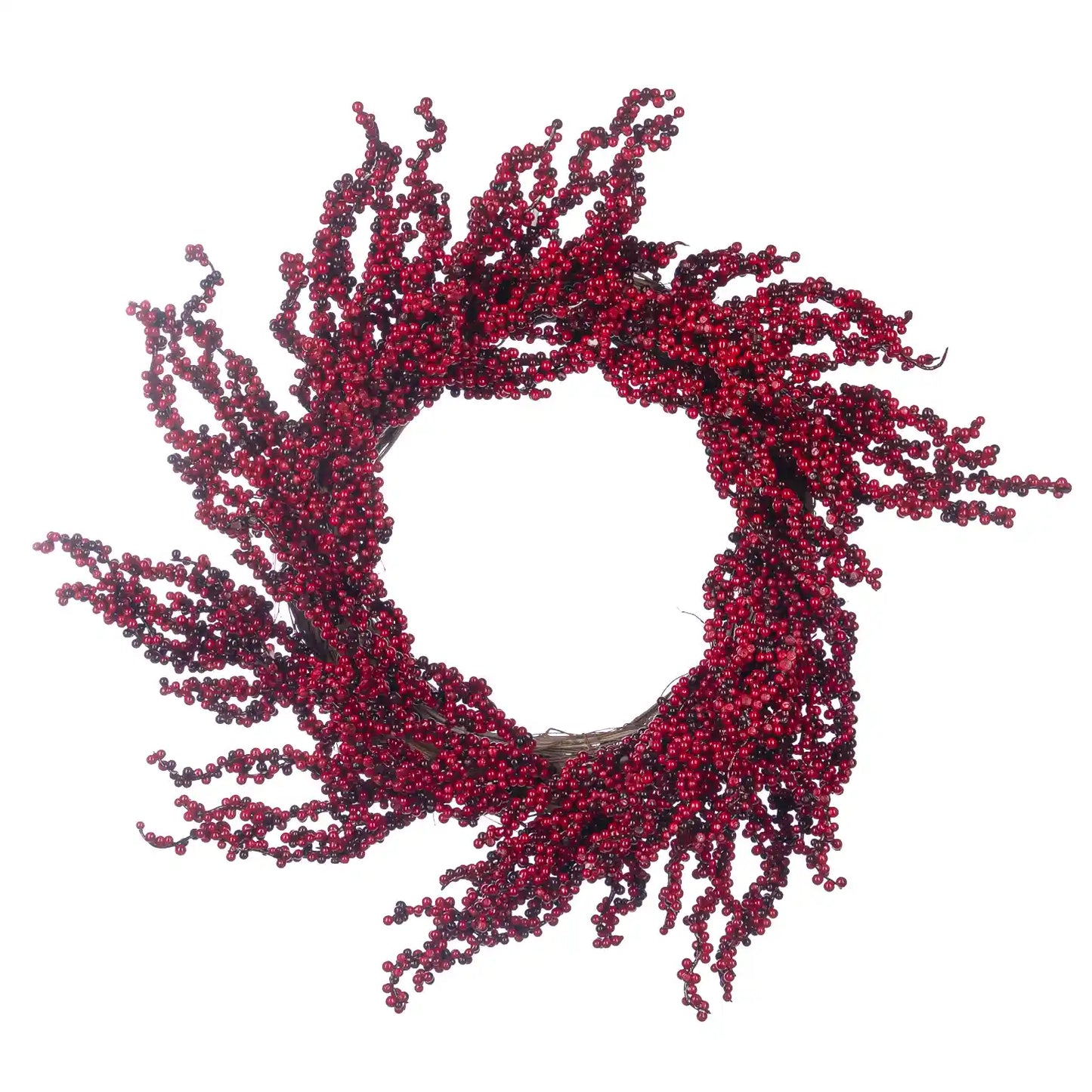 Berry Wreath Red/Burgundy 50cm