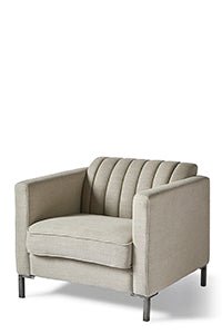 Fauteuil Miami Lin Fab Flax