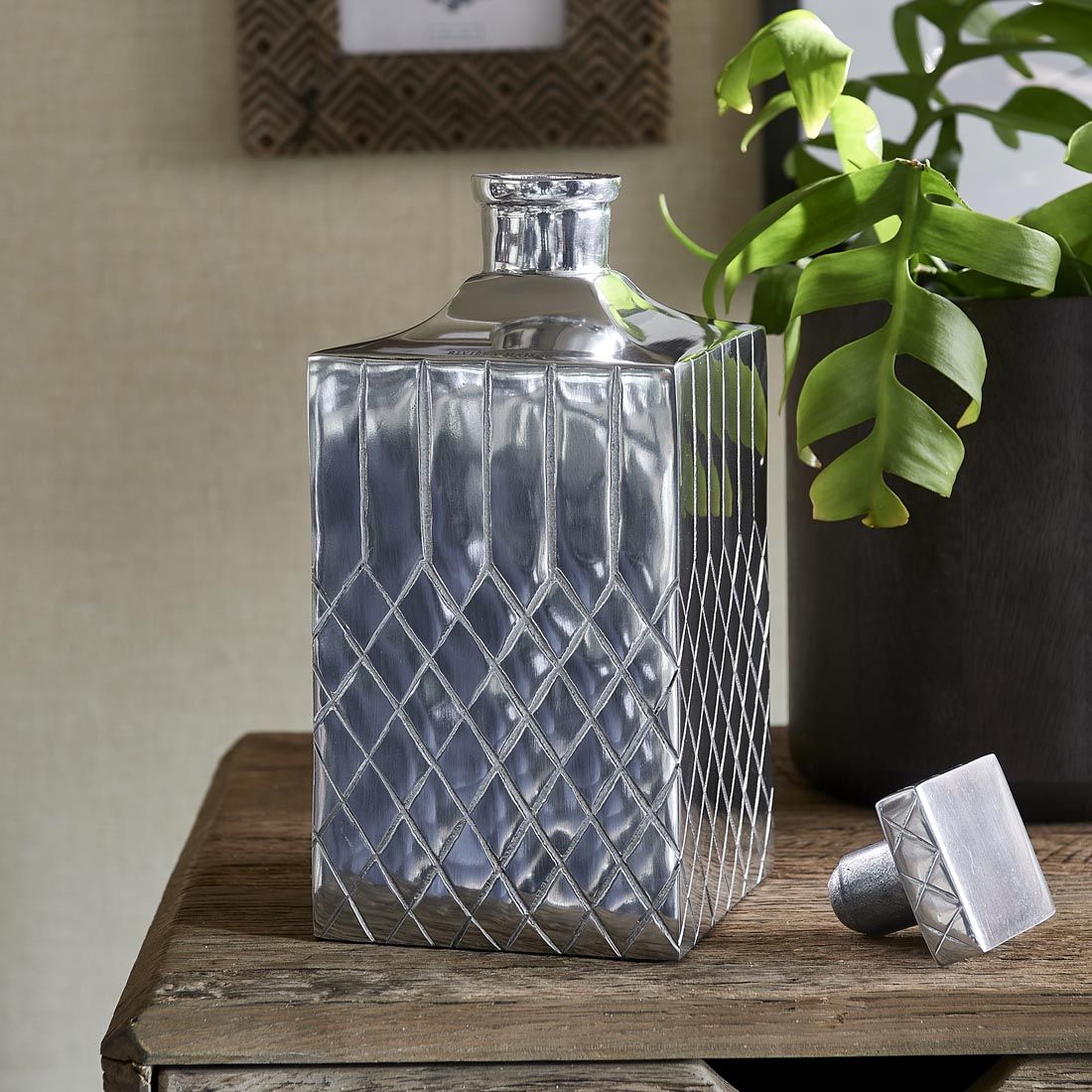 RM Whiskey Bottle Statue