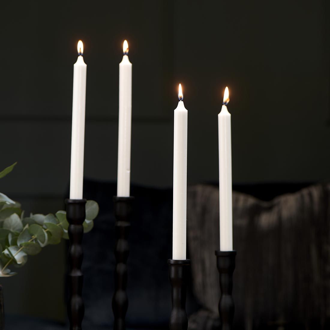 Dinner Candles ECO off-white 4pcs