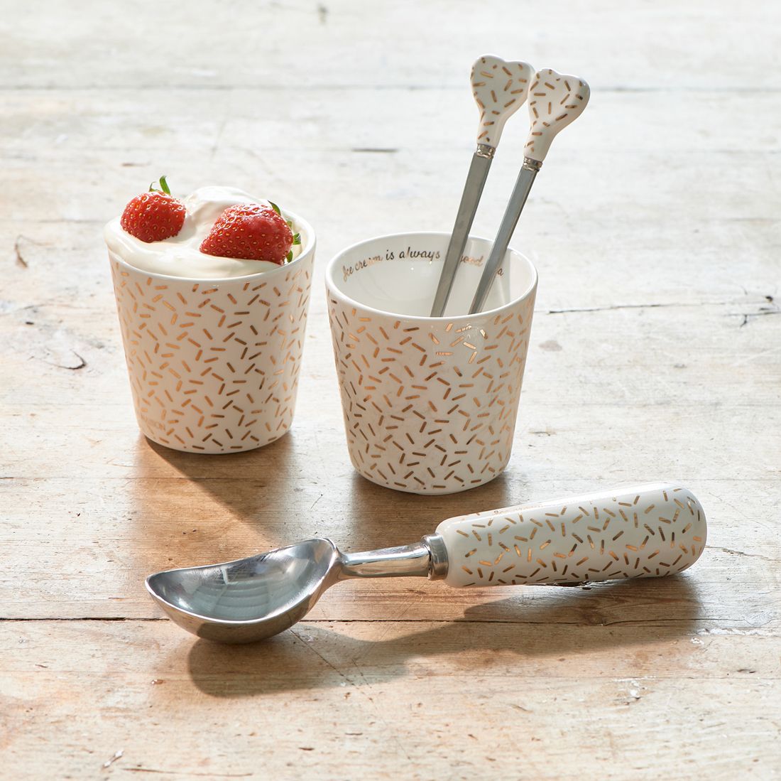 La crème glacée est toujours une bonne idée