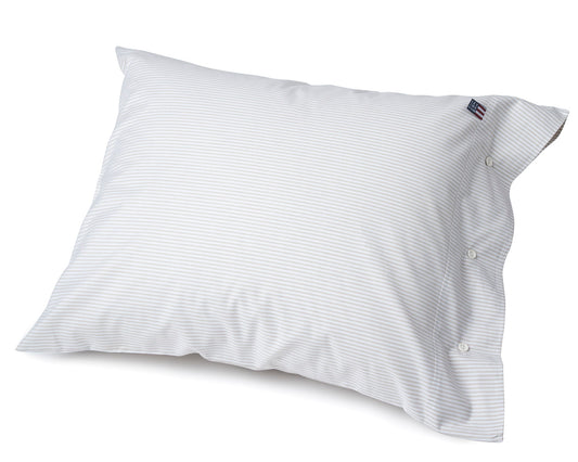 Pin Point Beige/White Pillowcase