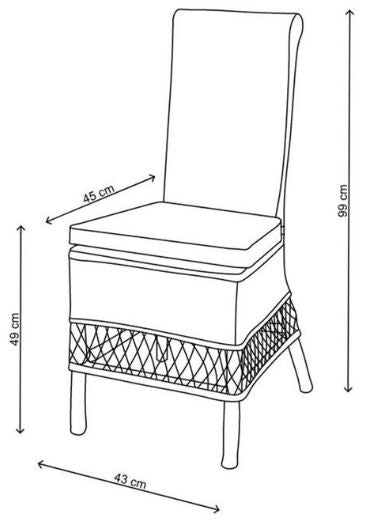 St. Malo Dining Chair maisonleonie