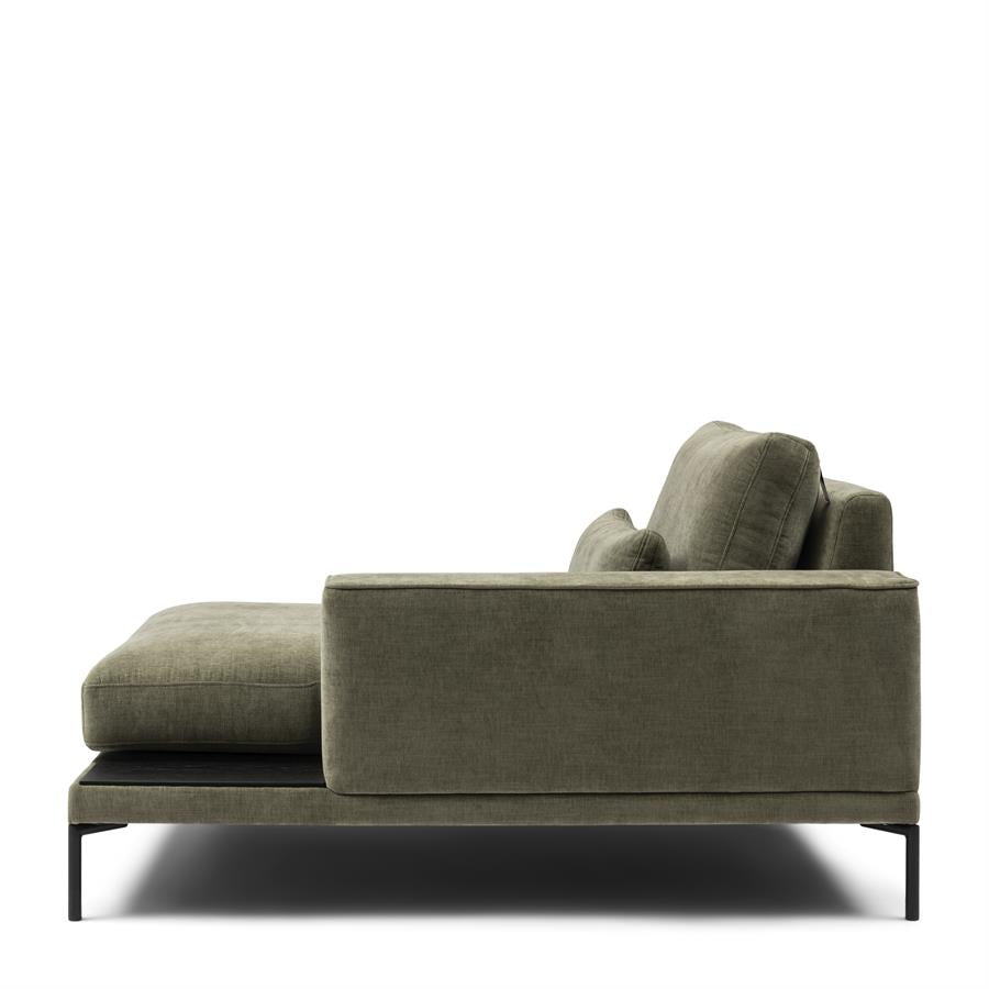 Bowie Club Sofa 3-delige set Real Olive