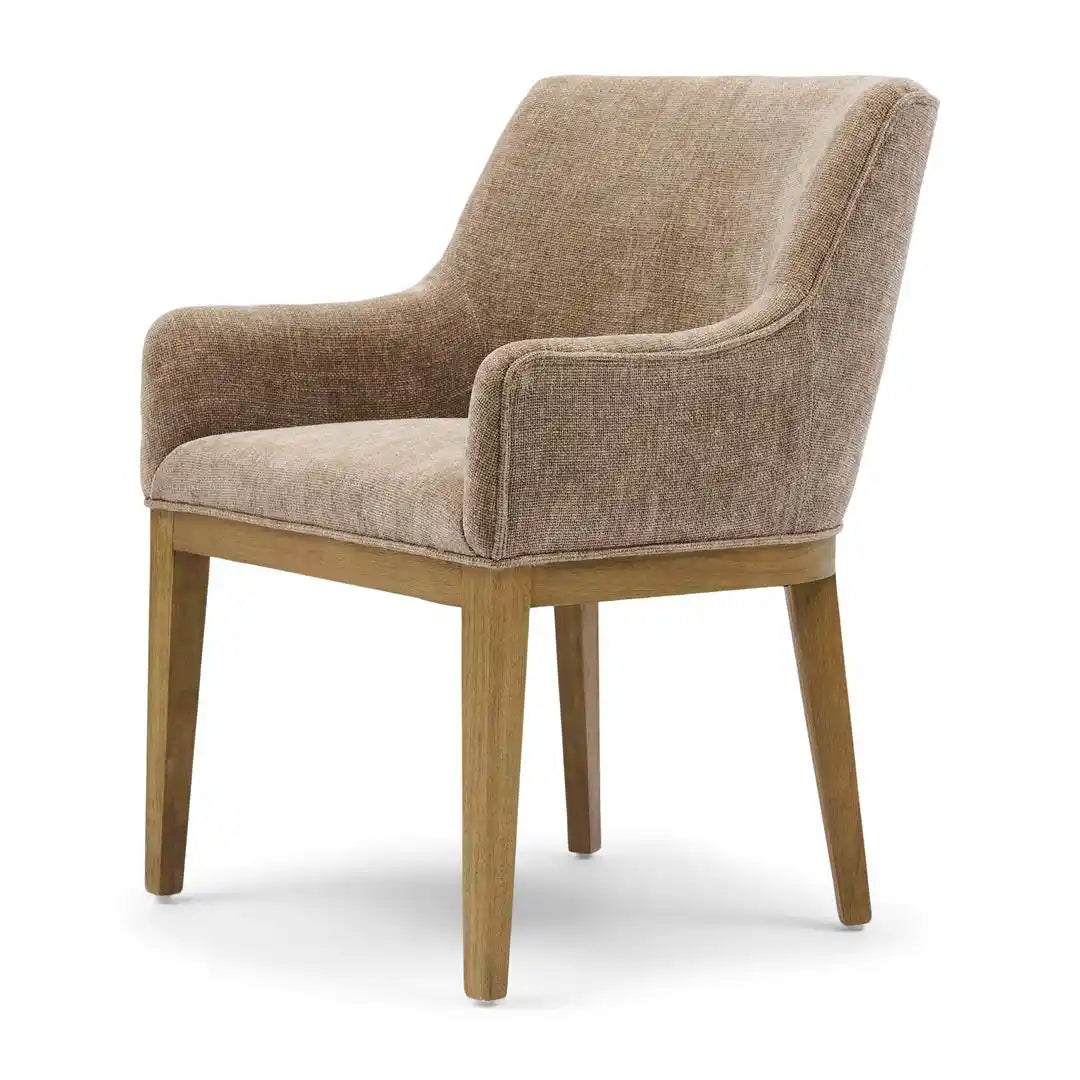 Eetkamerstoel - Whistler Dining Armchair - Warm Mushroom