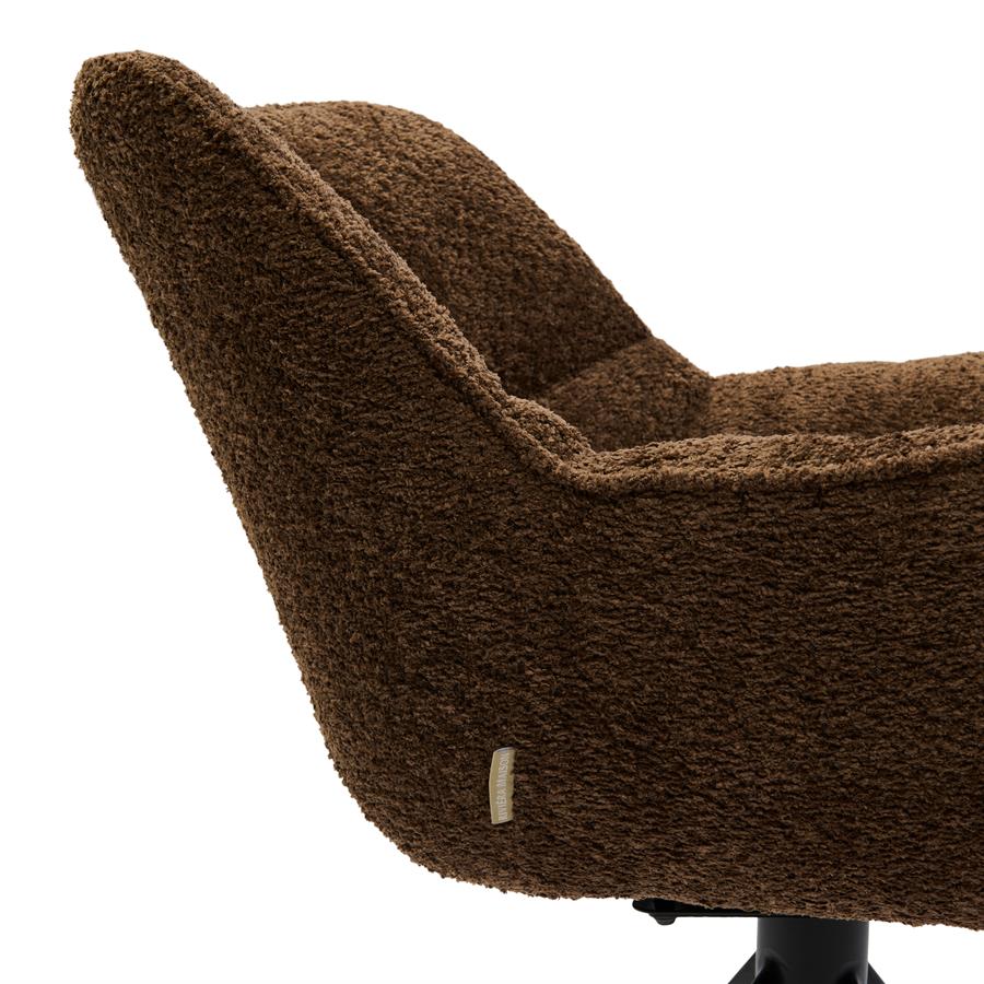 Silla - Sillón de Comedor Carnaby - Pata Giratoria - Camel (copia)