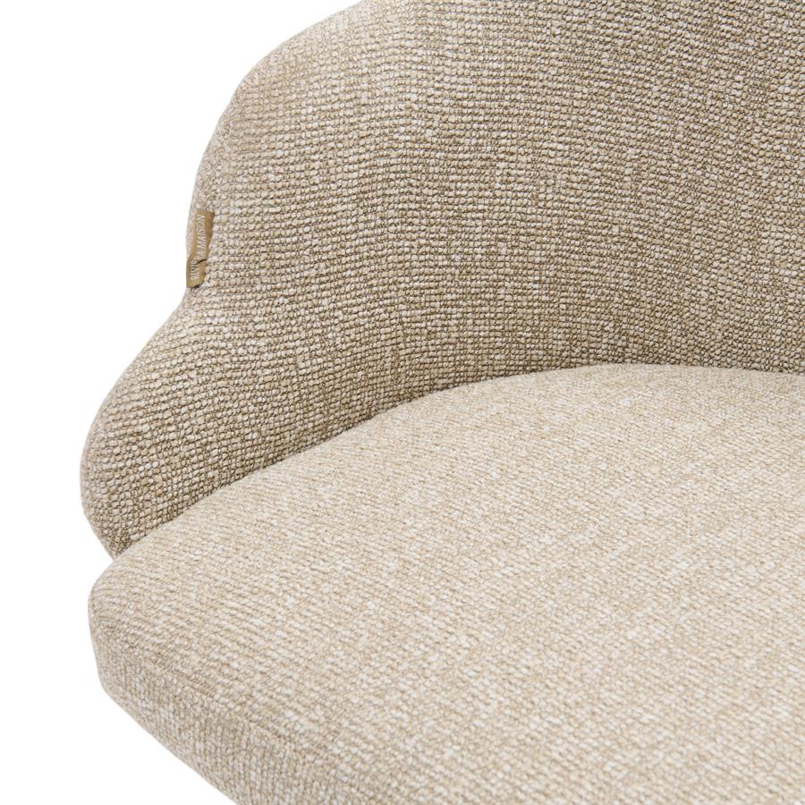 Chair - Burlington Swivel Dining Armchair - Lush Brown