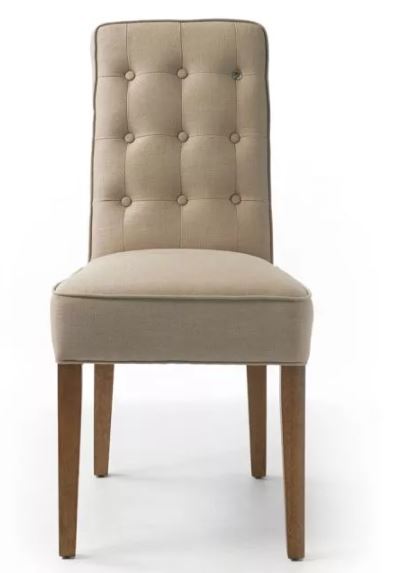 Cape Breton chair linen Flax