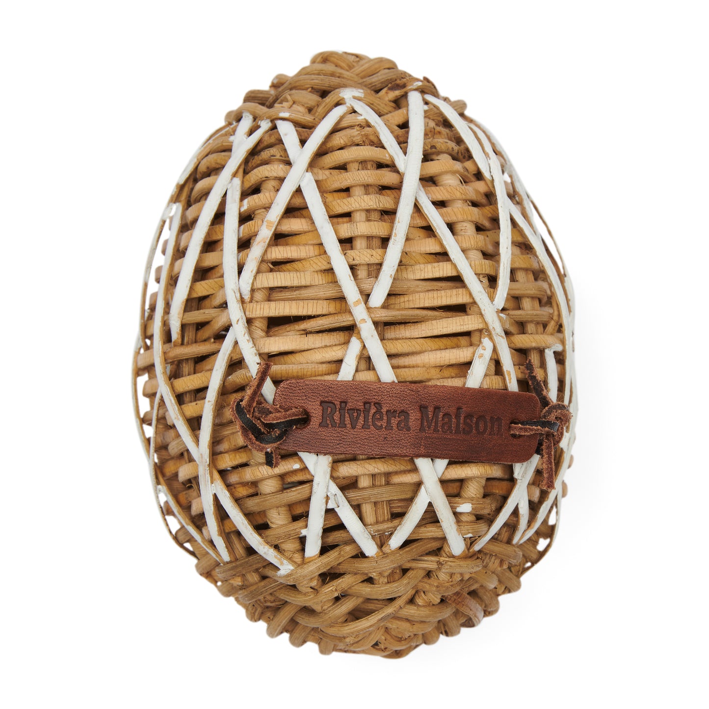 Rustic Rattan Easter Egg Rhombus