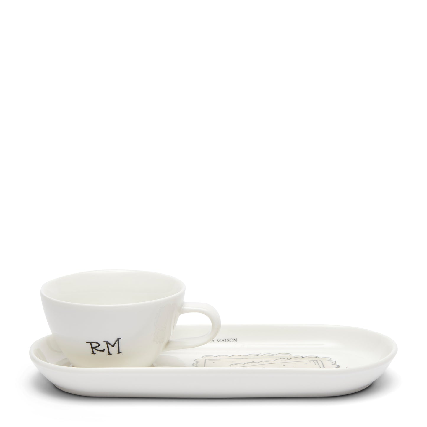 Coffee Cookie Cup & Saucer