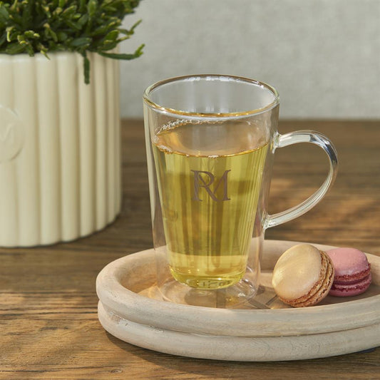 RM Double Wall Monogram Glass XL