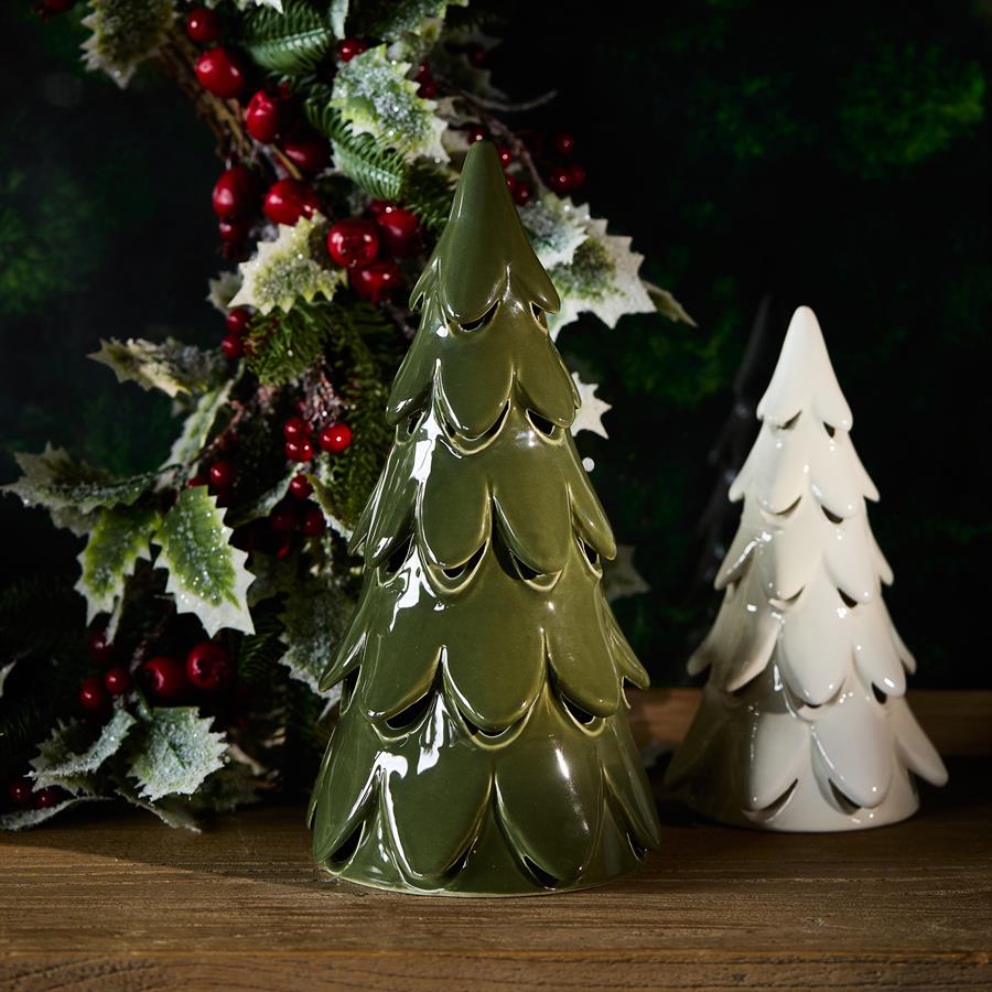 Winter Garden Tree LED green L