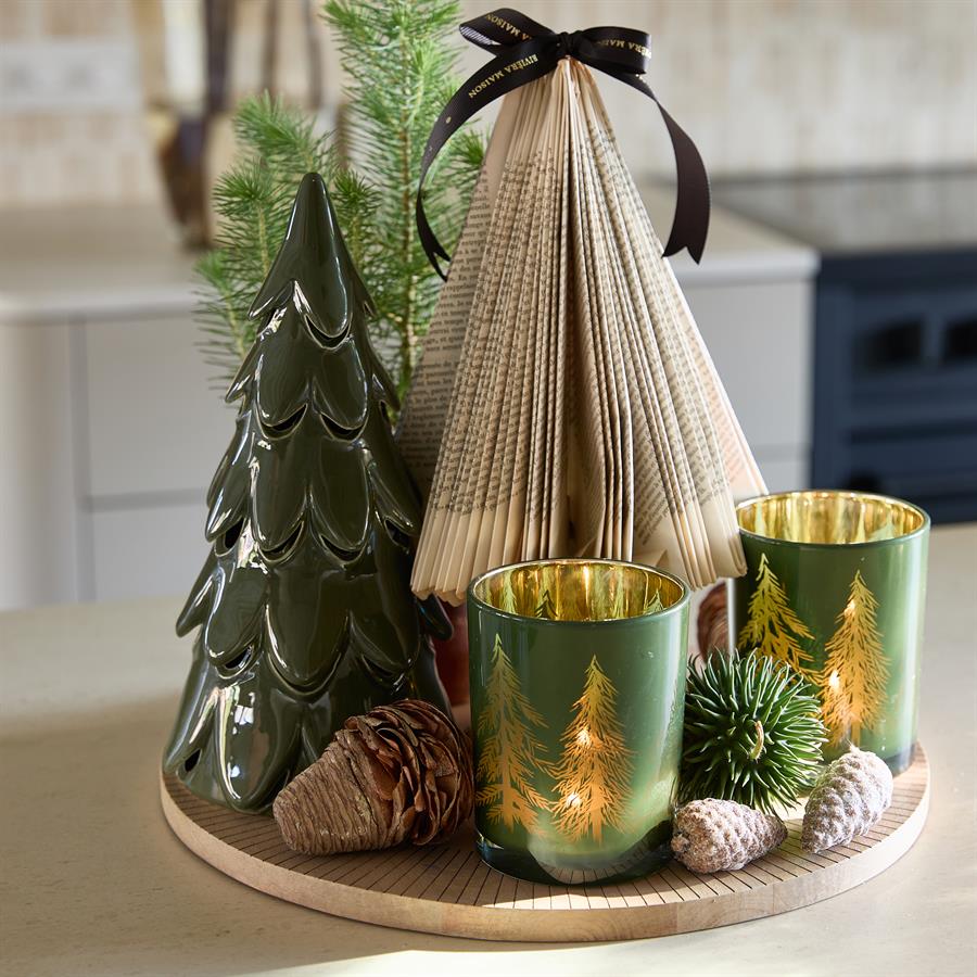 Winter Garden Tree LED green L