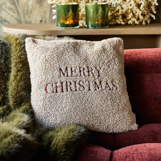 Merry Christmas Pillow Cover 50x50