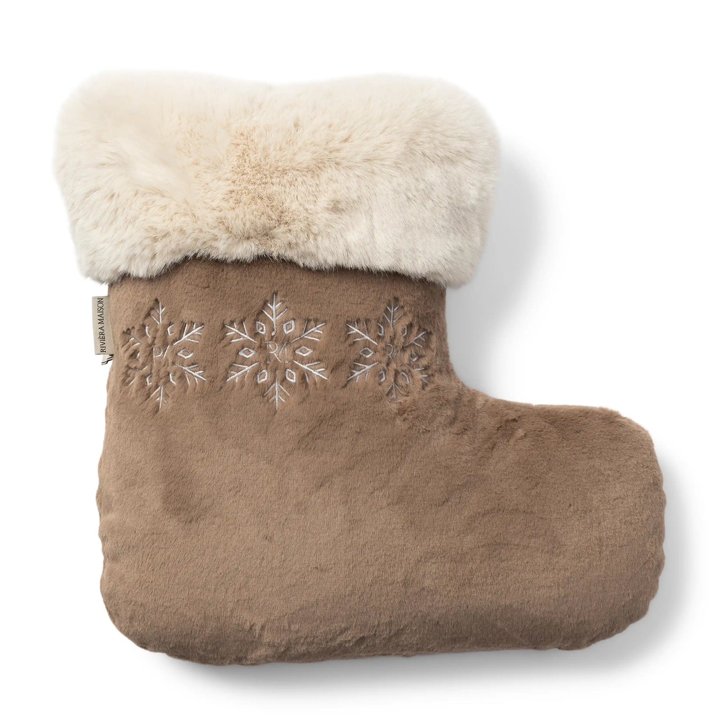 Christmas Stocking FauxFur BoxPillow