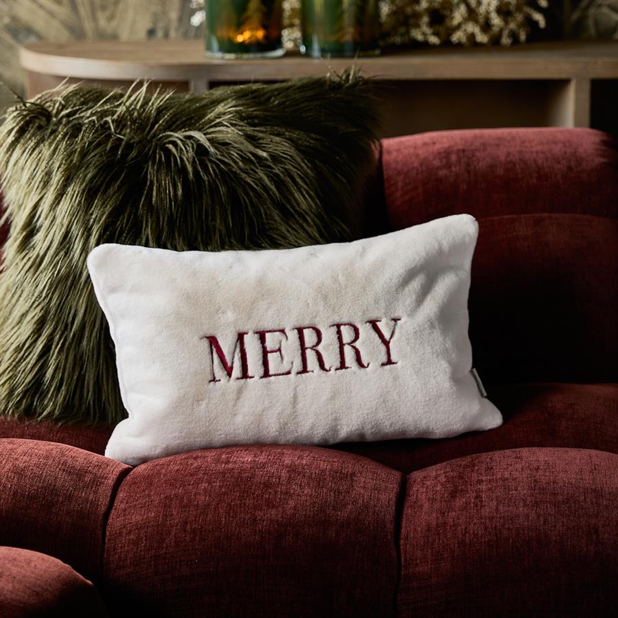 Housse de coussin Joyeux Noël 50x30
