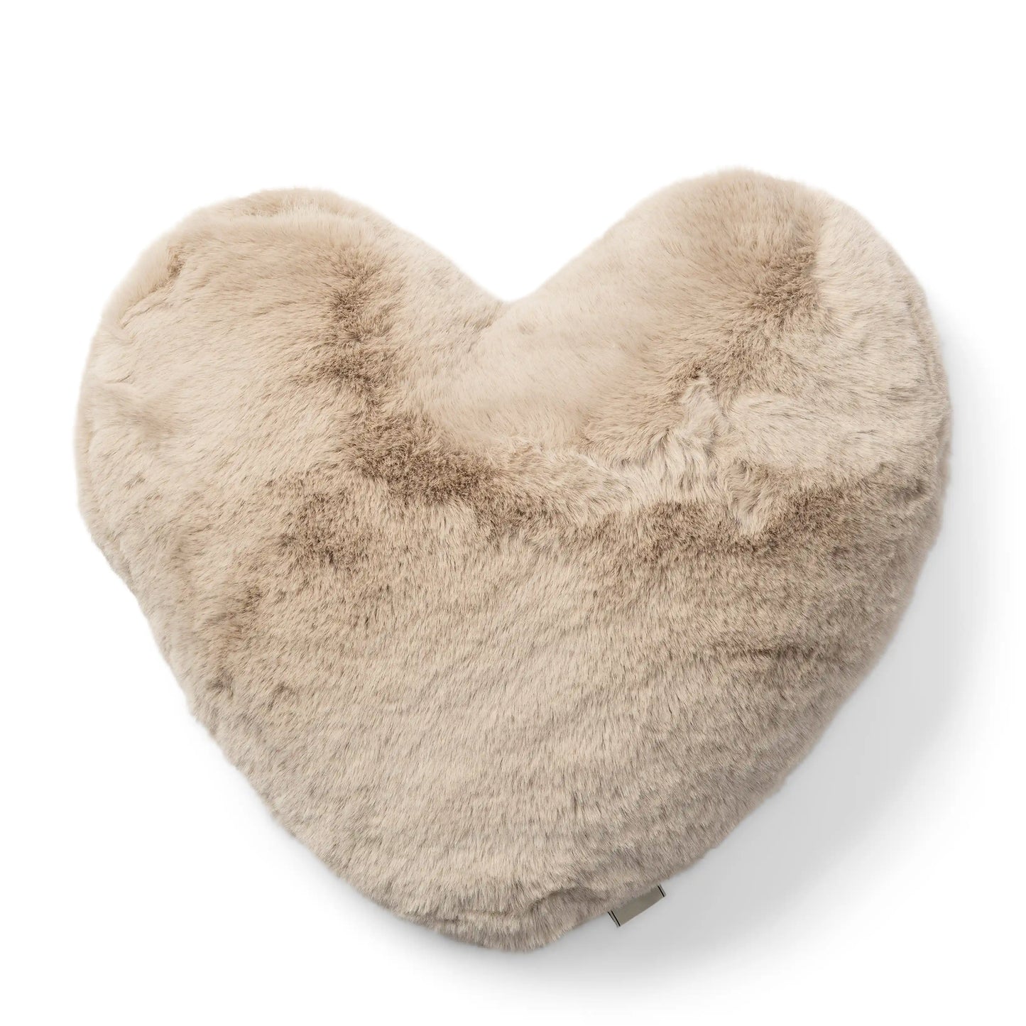 Heather Alba Heart Faux Fur Box Pillow