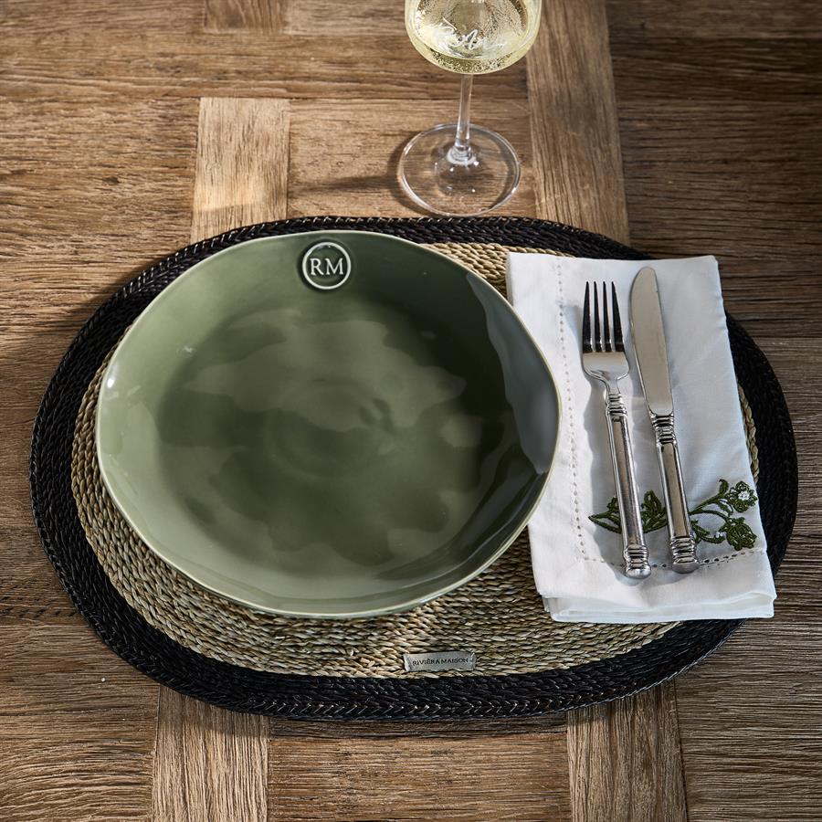 Portofino Dinner Plate green