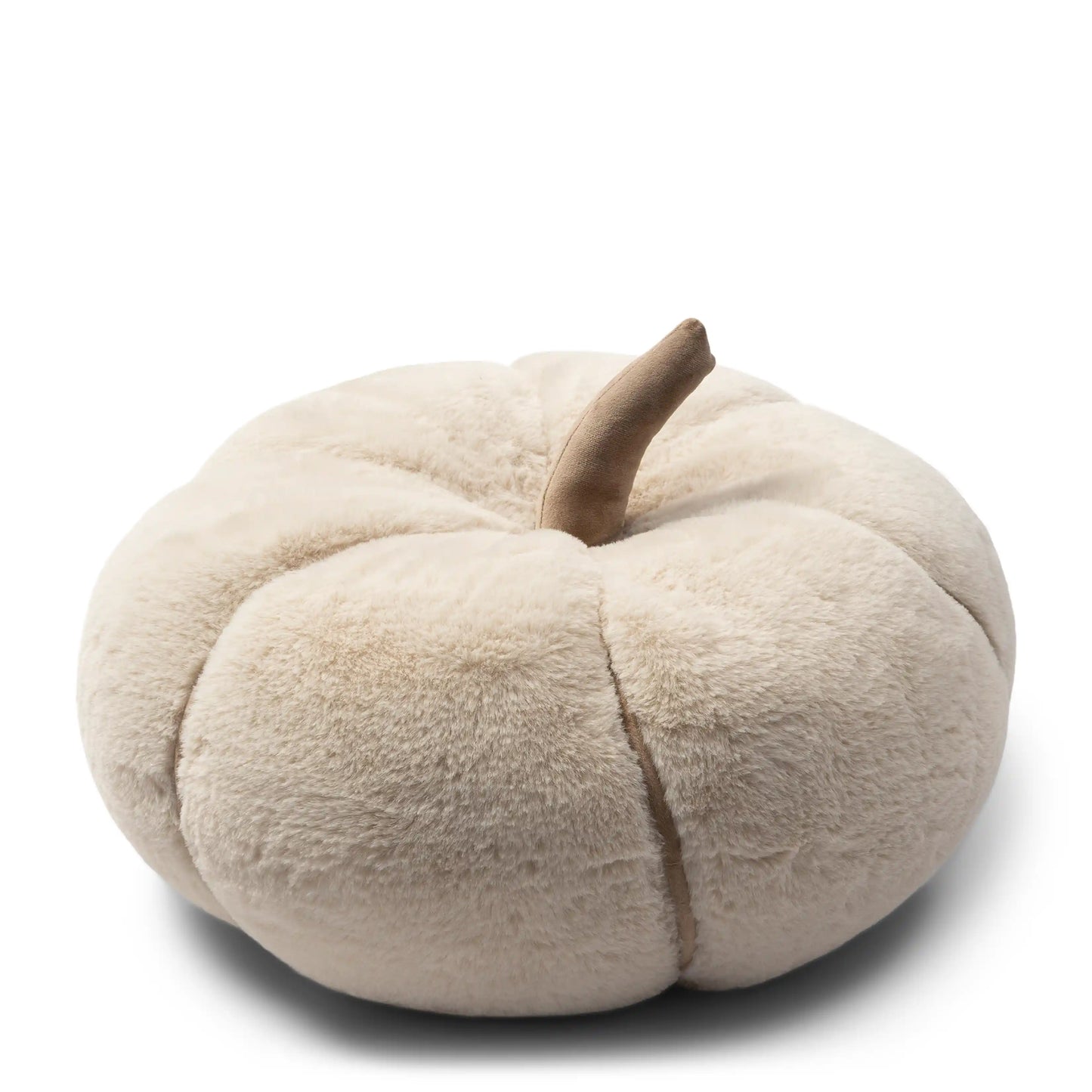 Pumpkin Faux Fur Box Pillow L