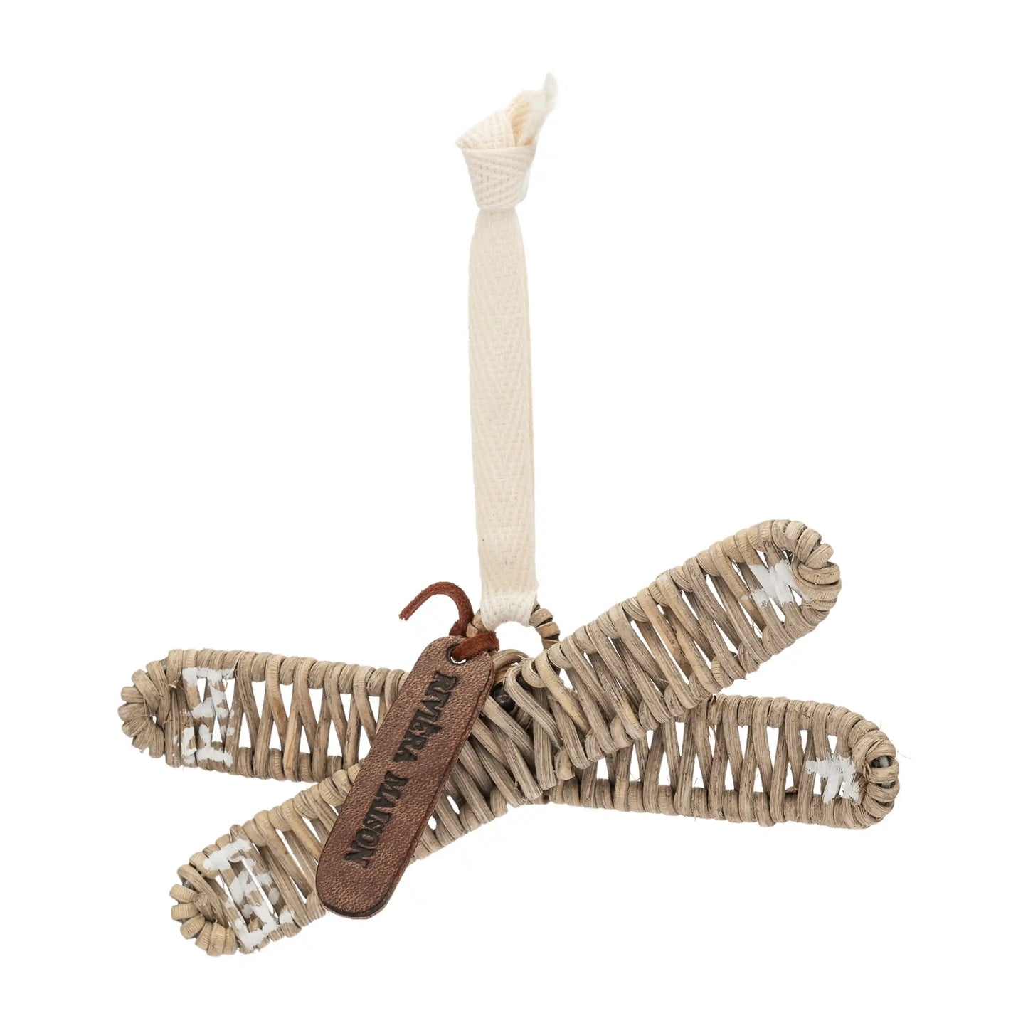 Rustikales Rattan-Himmelsornament