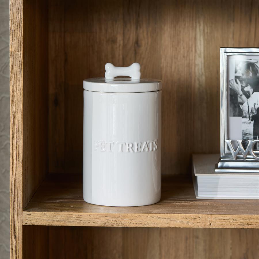 Tarro de almacenamiento de golosinas para mascotas