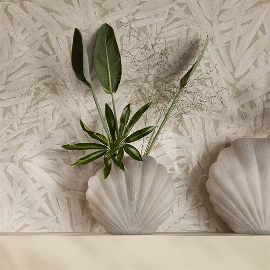 Frosted Shell Vase M