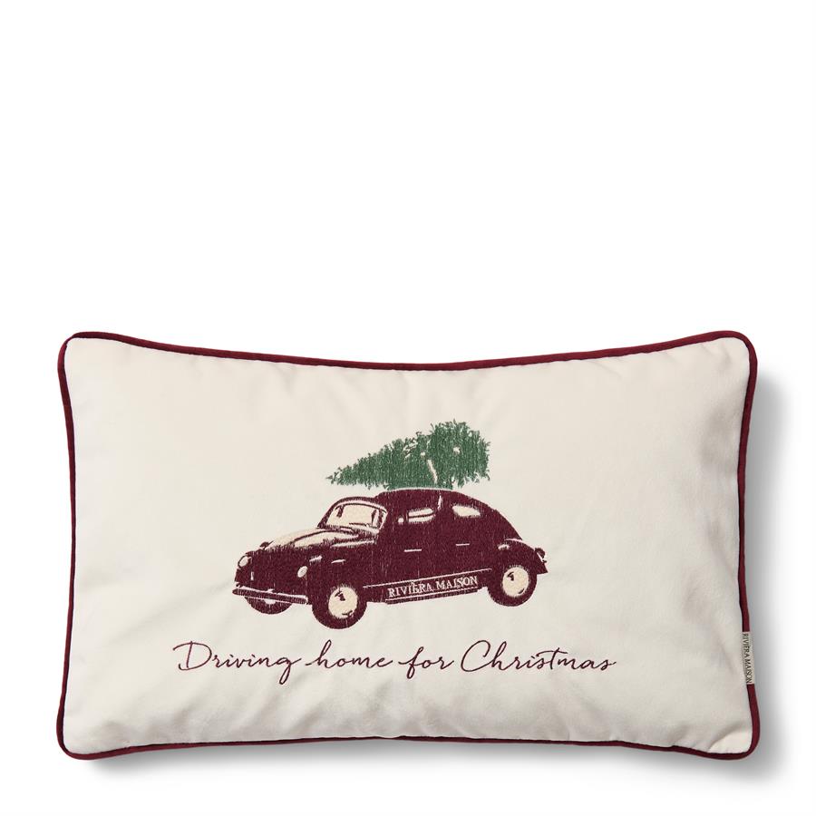 „Driving Home For Christmas“-Kissen 50x30