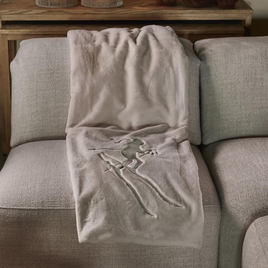 Aspen Mountain Faux Fur Throw 180x130