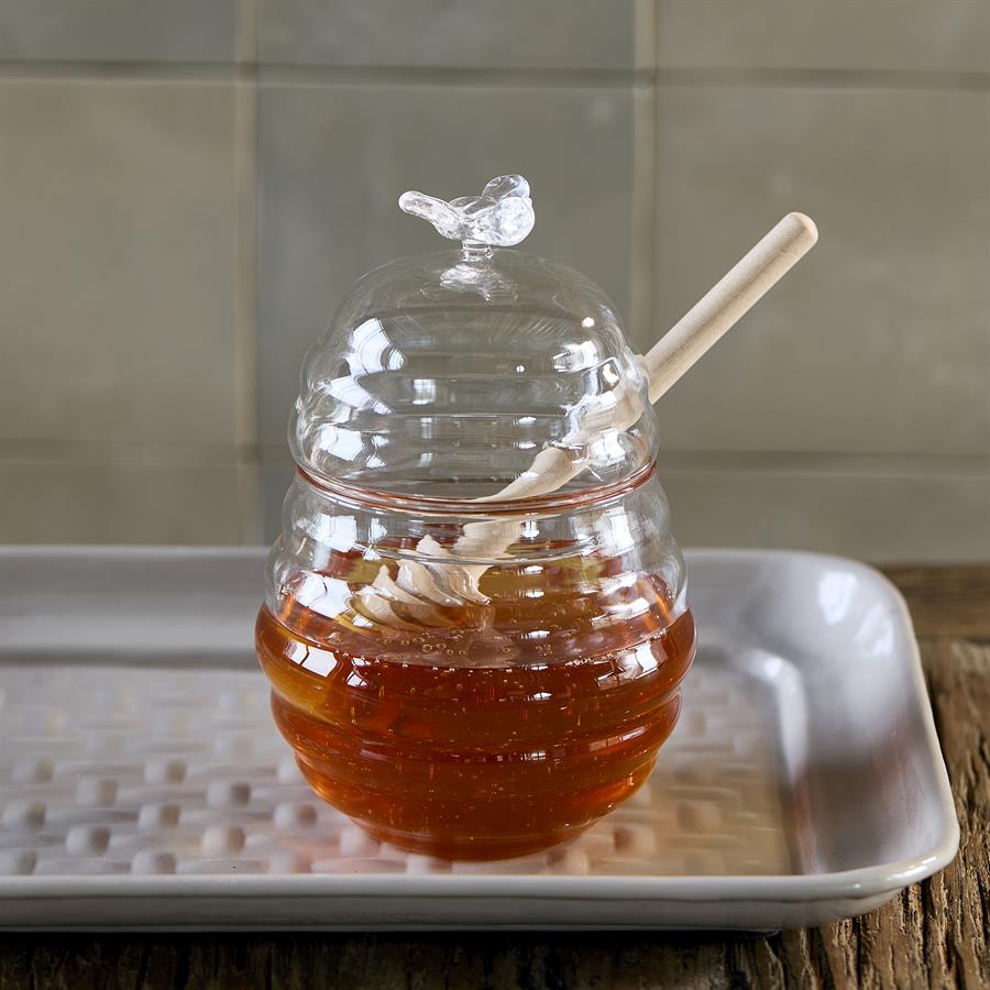Happy Bee Honey Jar