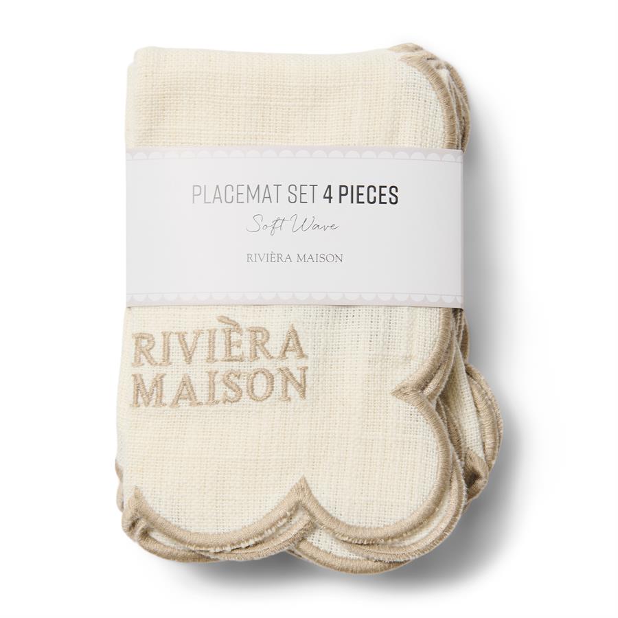 RM Soft Wave Placemat 4 Pieces
