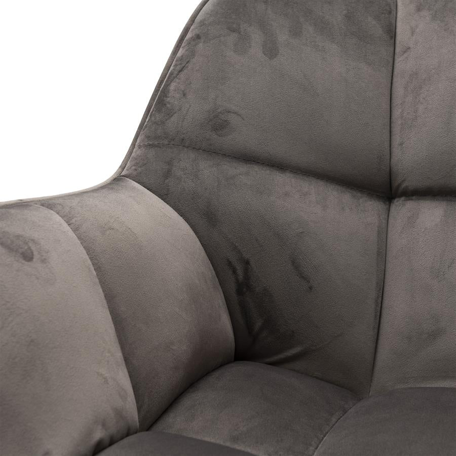 Silla - Sillón de Comedor Carnaby - Pata Giratoria - Cuero Pellini - Espresso (copia)