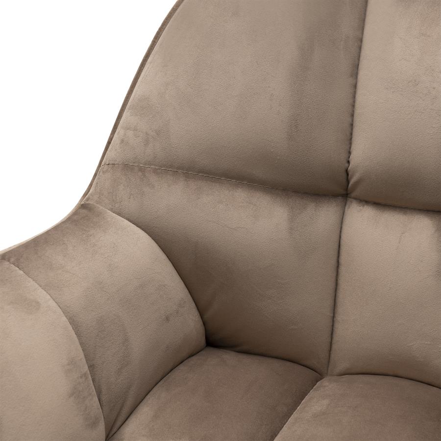 Silla - Sillón de Comedor Carnaby - Pata Giratoria - Antracita (copia)