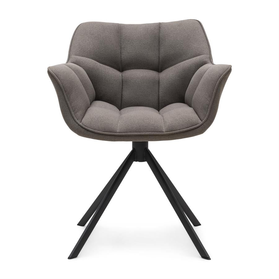 Chair - Carnaby Dining Armchair - Turn Leg - Golden Mink (copy)