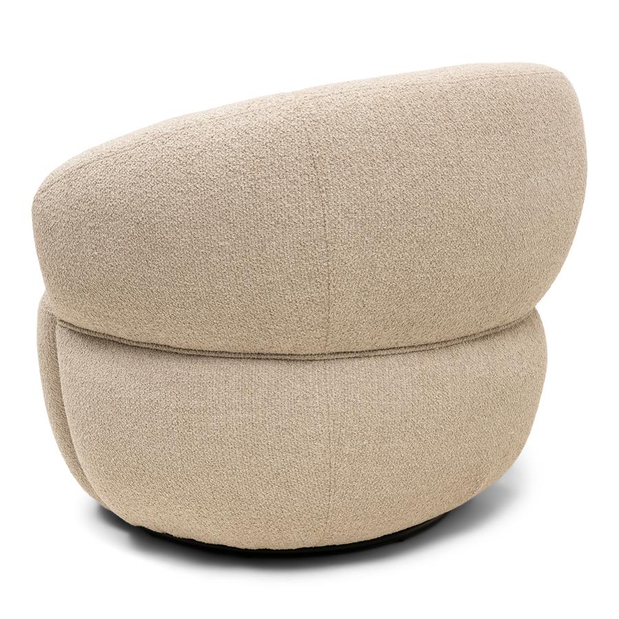 Fauteuil - San Remo Armchair - Swivel - Natural Grey