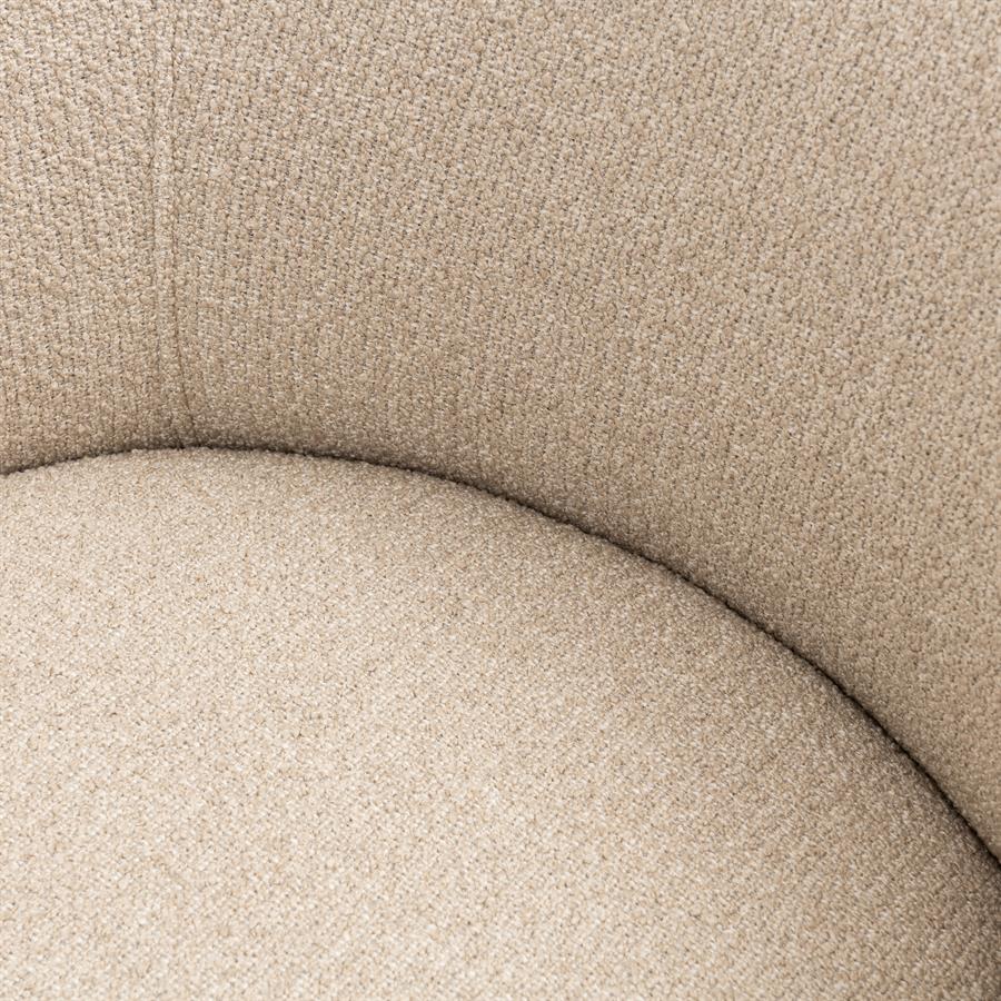 Fauteuil - San Remo Armchair - Swivel - Natural Grey