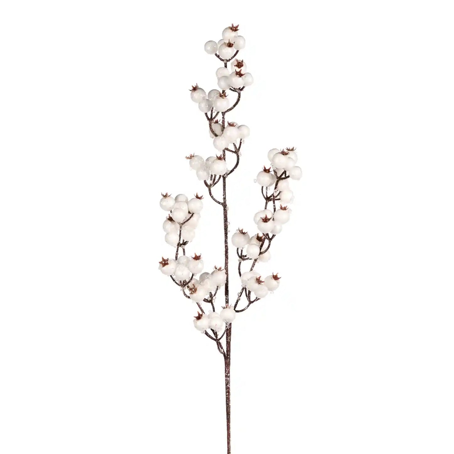Snow Berry Stem White 70cm