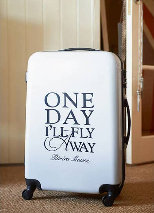 One Day I Fly Away Suitcase (S) maisonleonie