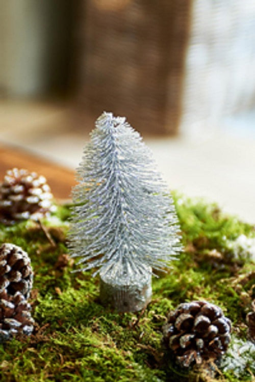 Aspen Decoration Christmas Tree silver Antique maisonleonie