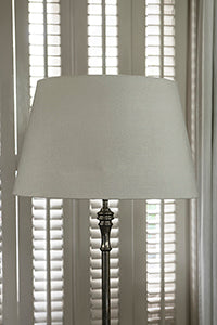 Classic Linen Lampshade white 42x55 maisonleonie