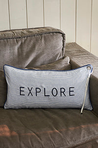 State Travel Explore Pillow Cover 60x30 maisonleonie
