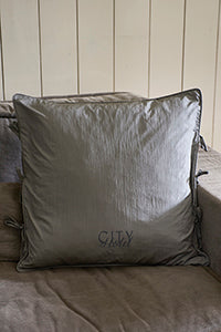City Hotel Pillow Cover grey 60x60 maisonleonie
