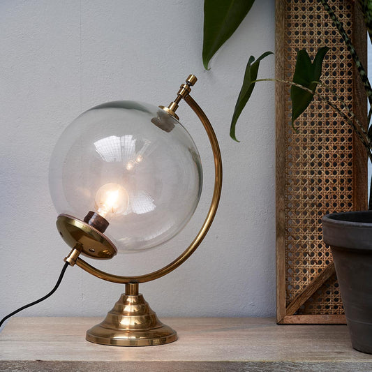Globe Lamp gold