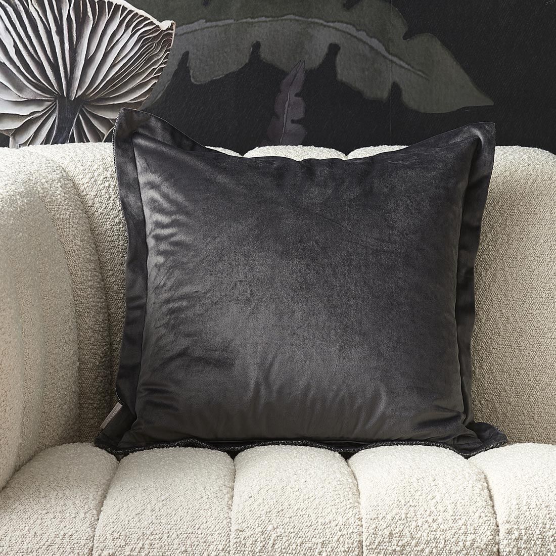 Rugged Luxury Pillow Cover 50x50 grey