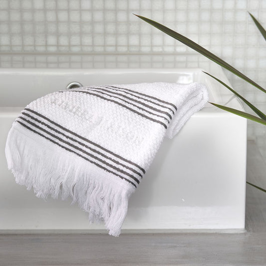Serene Guest Towel 50x30 white
