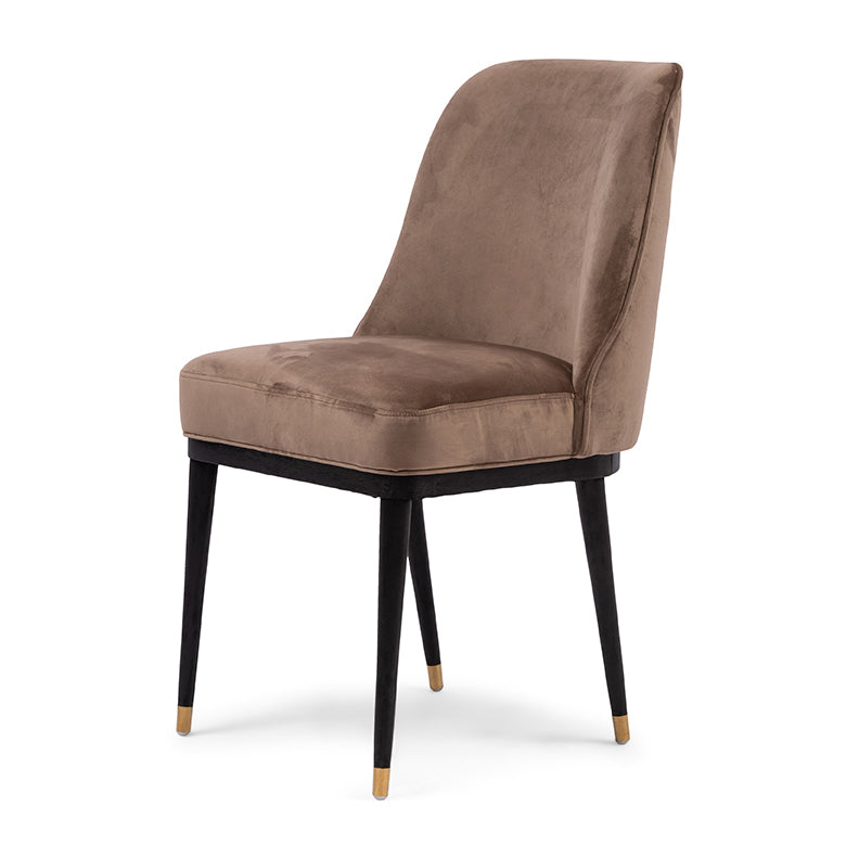 Getty Dining Chair Vel III GoldMink